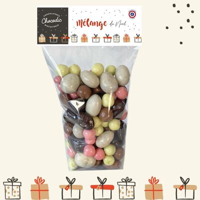 MIX NAVIDAD BOLSA 200g | Chocodic chocolate artesanal de Navidad