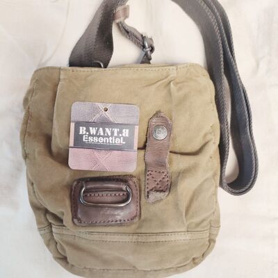Shoulder Strap Canvas and Leather