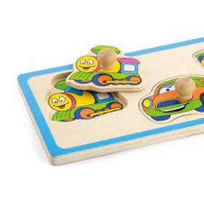 Viga Flat Puzzle - Transportation