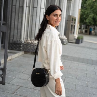 Sac à bandoulière Olimpia noir