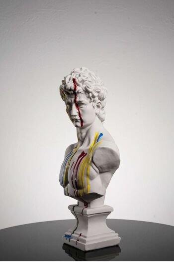 Couleurs de David, Sculpture Moderne pour la Décoration de la Maison 3