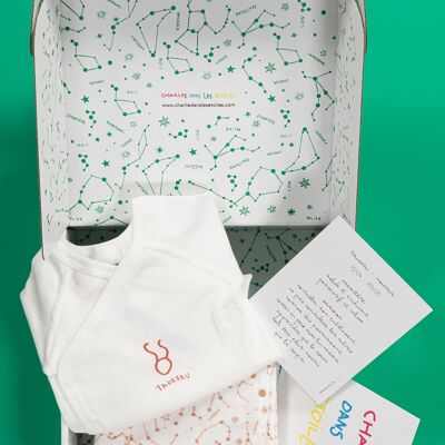 Taurus Birth Box - 1 bodysuit 3 months or 1 bodysuit 6 months