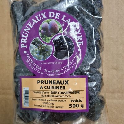 Prunes to cook (for sauces) 500G