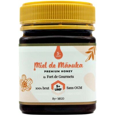 Manuka Honey UMF 5+ / MGO 83+ 250g - By Fort by Gourmets