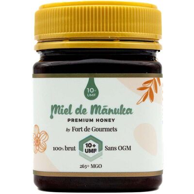 Manuka Honey  UMF 10+ / MGO 263+ 250g - By Fort by Gourmets
