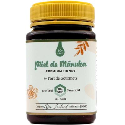 Manuka Honey UMF 10+ / MGO 263+ 500g - By Fort by Gourmets