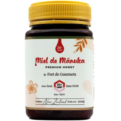 Manuka Honey UMF 20+ / MGO 829+ 500g - By Fort by Gourmets