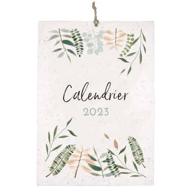 Calendario plantable - Naturaleza - A6