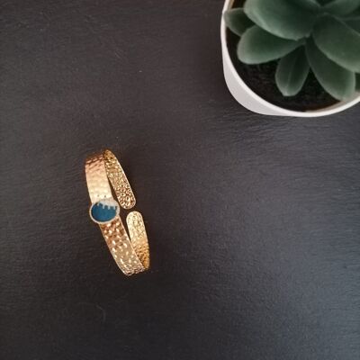 Hélia golden bangle bracelet