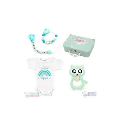 Panier Mima Rainbow Menthe