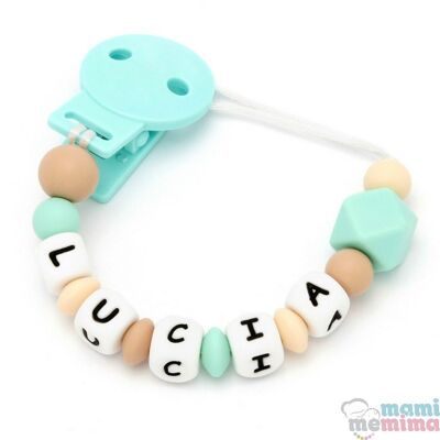 Natural Mint Silicone Teether Pacifier