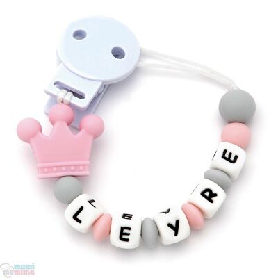 Silicone Teether Pacifier PRINCESS SweetPink