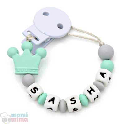 Silicone Teether Pacifier PRINCE Sweet Mint