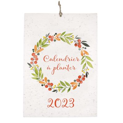 Calendar to plant - Wreaths - A5
