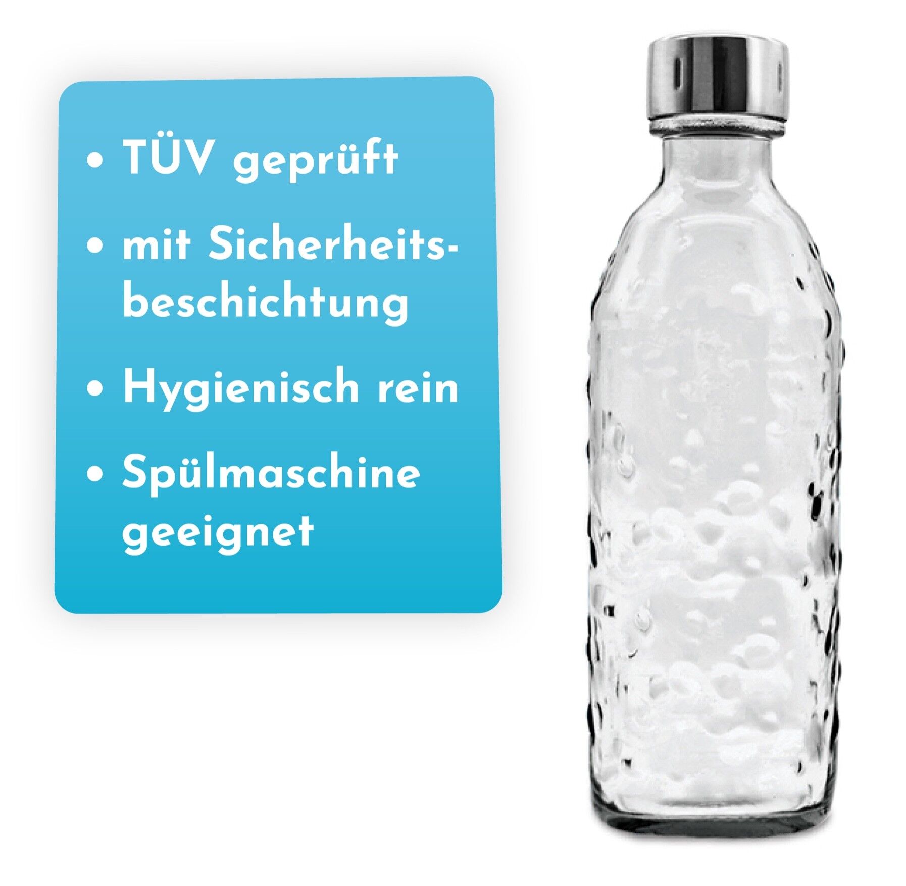 Kaufen Sie Glasflasche f r Wassersprudler SodaStream Aarke uvm