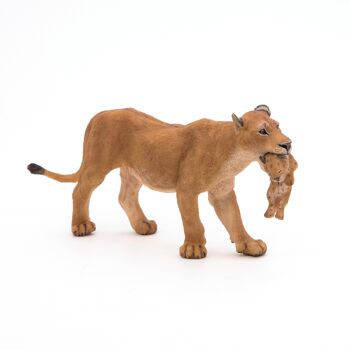 figurine, 50043, Lionne avec lionceau 1