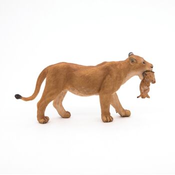 figurine, 50043, Lionne avec lionceau 2