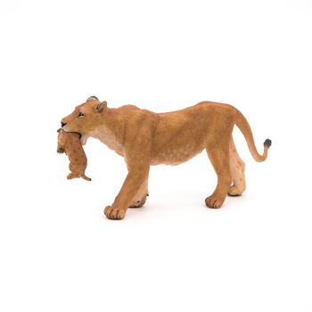 figurine, 50043, Lionne avec lionceau 5
