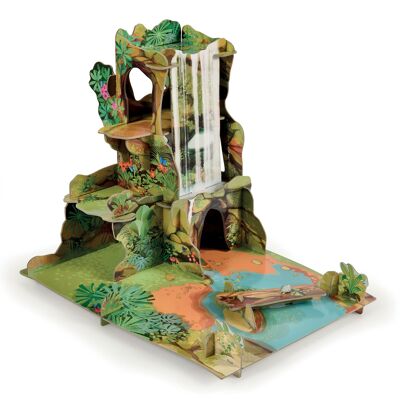 Papo - Playset Isiplay - La Jungle - Collection LA VIE SAUVAGE - Ref. 60112