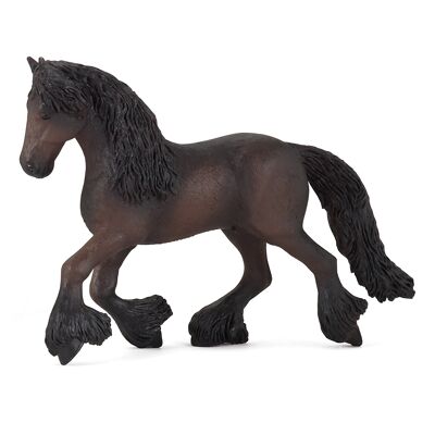 Papo - Figurina - Cavallo frisone - Collezione CAVALLI, PULEDRI E PONIE - Rif. 51067
