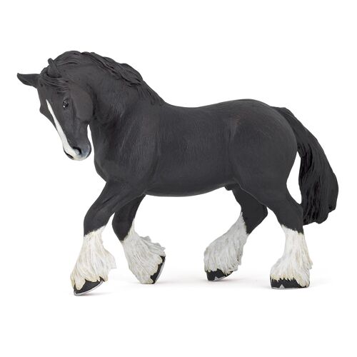 figurine, 51517, Etalon shire noir