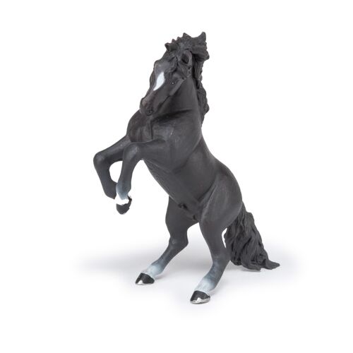 Figurine cheval poulain frison noir Collecta 88815