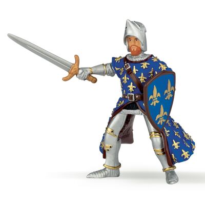 Papo - Figurina - Principe Filippo blu - Collezione IL MEDIOEVO - FANTASTICA - Rif. 39253