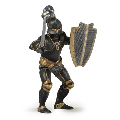 Papo - Figurine - Knight in black armor - LE MEDIEVAL Collection - FANTASTIC - Ref.39275