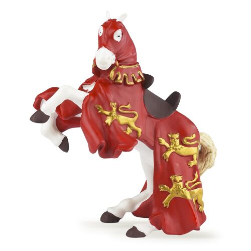 figurine, 39340, Cheval du roi Richard rouge
