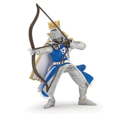Papo - Figurina - Re con drago e arco - Collezione LE MEDIEVAL - FANTASTICA - Rif. 39795