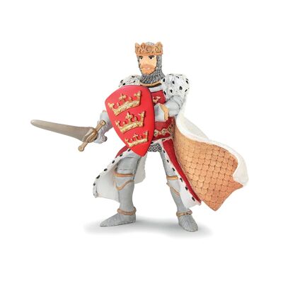 figurine, 39950, Roi Arthur rouge