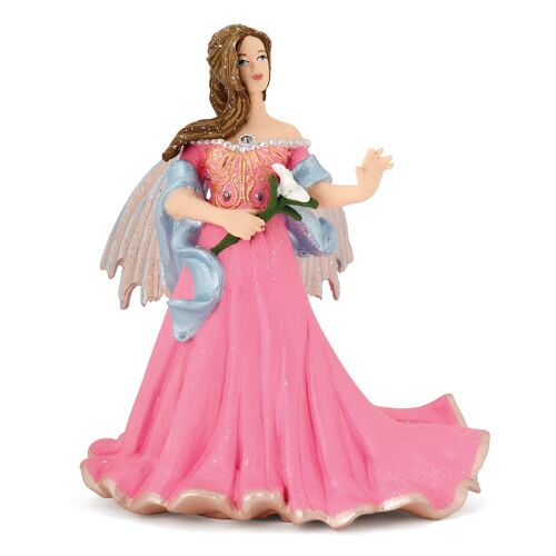figurine, 38814, Elfe rose au lys