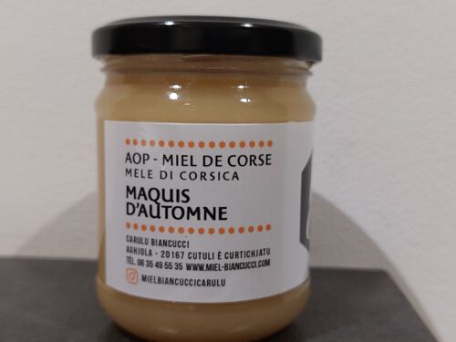 Miel maquis d'automne - Miel AOP de Corse - Mele di Corsica