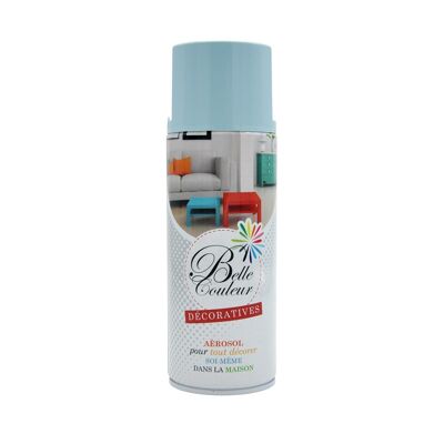 Vernice spray blu pastello