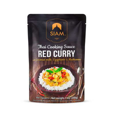Salsa de curry rojo 200g