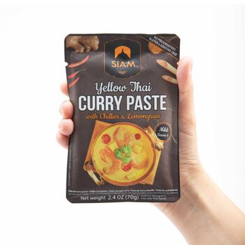 Yellow curry paste 70g 2