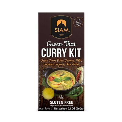Kit curry tailandese verde 260g