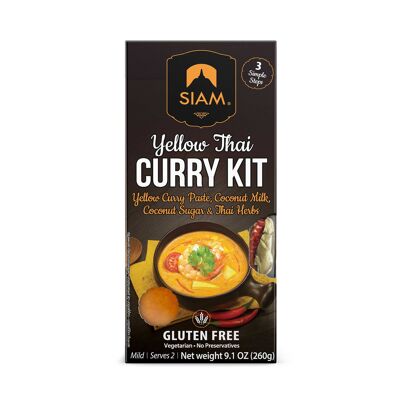 Kit curry tailandese giallo 260g