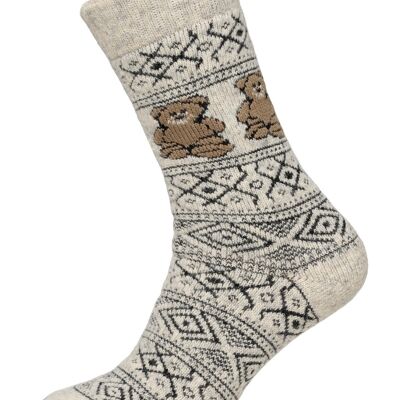 Wool socks Scandinavian Teddy