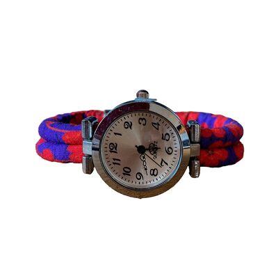 Fabric watch, magnetic clasp.