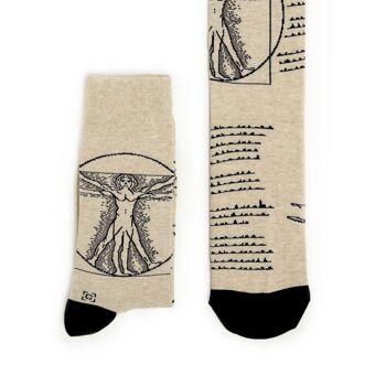 Homme de Vitruve Chaussettes 9