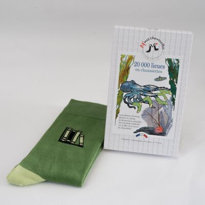 Calcetines de algodón orgánico de Francia - 20.000 leguas de calcetines