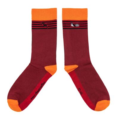 Calcetines de algodón orgánico de Francia - Cyrano de Hautechausse