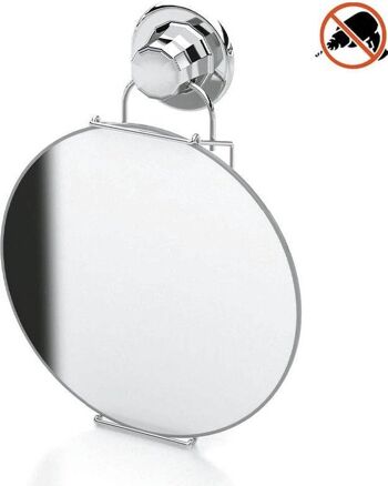 Miroir suspendu Rond - Noir - 21 cm 1