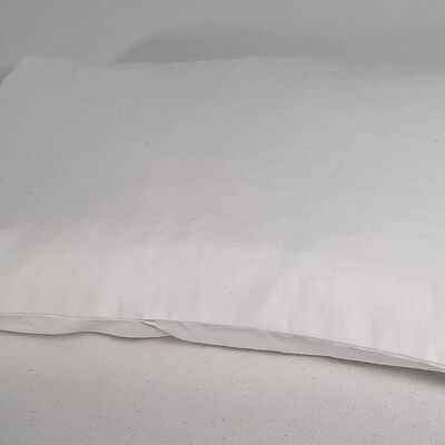 25 x 40 cm cover natural white, organic satin, item 4402516