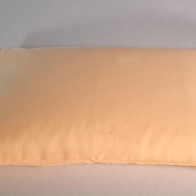 25 x 40 cm Abricott cover, organic satin, item 4402517