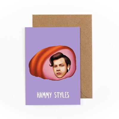 Carte de voeux Hammy Styles