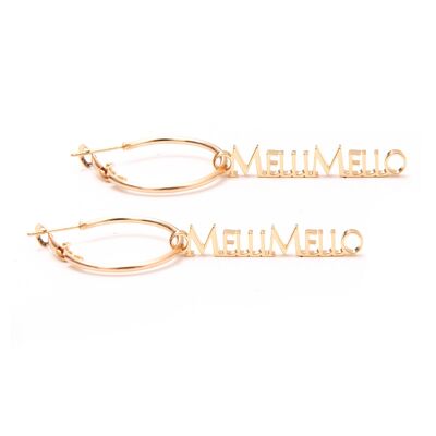 Boucle d'oreille Melli Mello couleur or