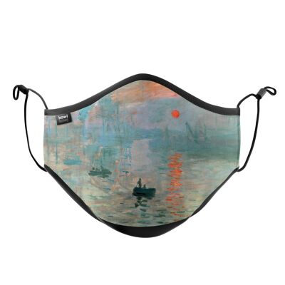 Maschera per il viso - Claude Monet, Impressione: Sunrise 1872