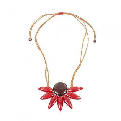 Necklace SOLIA Poppy/Red